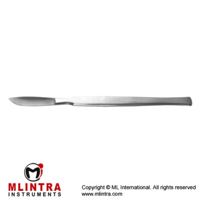 Resection Knife Solid Handle, Dissecting End Stainless Steel, 19 cm - 7 1/2" Blade Size 65mm